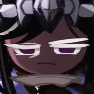 Dark caca cookie