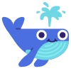 whale @Xstickers