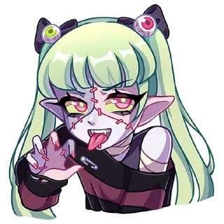 Зомбяка без надписей • @TgSticker