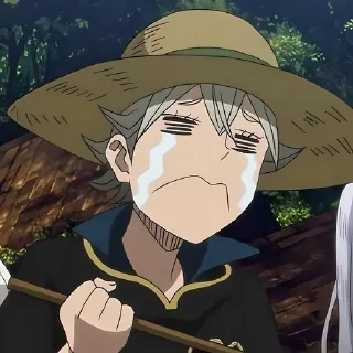 Черный клевер @anime_stickerr