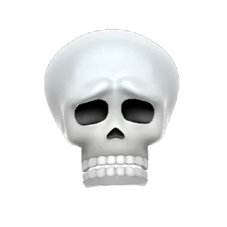 SKULL MEMOJI | @tg_emojis