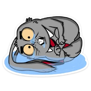 😭