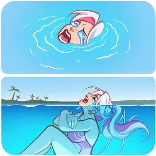 😭