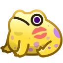 Kissed Frog @ADstickers