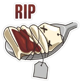Tea Bag @stickersb2b