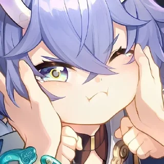 😾