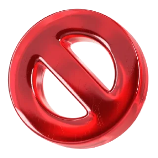 ⛔