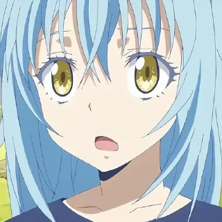 Перерождение в слизь @anime_stickerr
