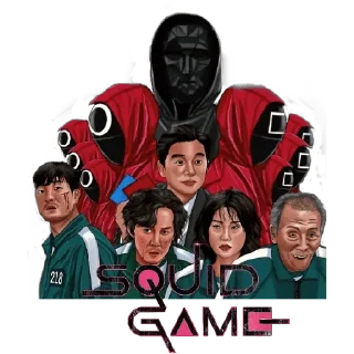Squid game fanArt @Anak_kucing_stiker
