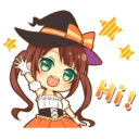 Halloween witch