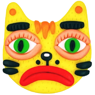 😾
