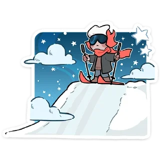 ⛷