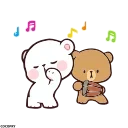 Milk and Mocha Anim 1 ❤️ @SbornikStickers