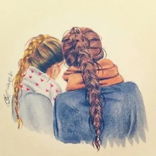 👭
