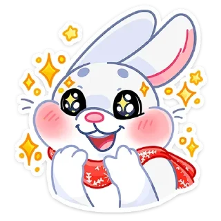 Поезд Деда Мороза от @stickers_vk