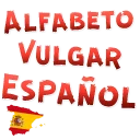 alfabeto vulgar español @stickersb2b