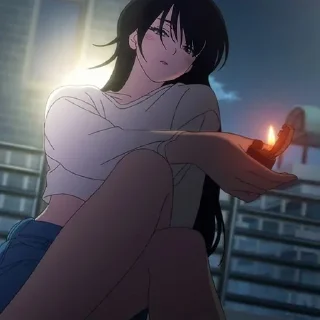 Причина полюбить её @anime_stickerr