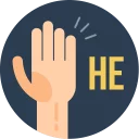 ✋