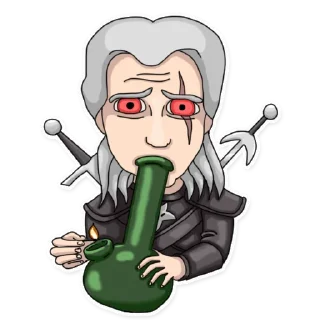 Накуренный Геральд от @NewGameProject