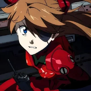 Евангелион @anime_stickerr