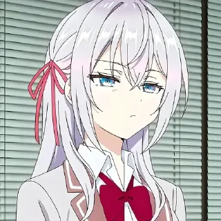 Аля иногда кокентничает @anime_sticks