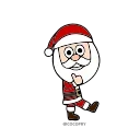 Santa Xmas- @MochaStickers
