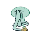 Squidward🐙- @MochaStickers