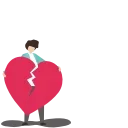 Broken Heart @stickersb2b