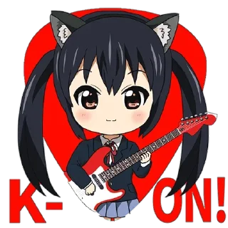 Azunyan @Anak_kucing_stiker