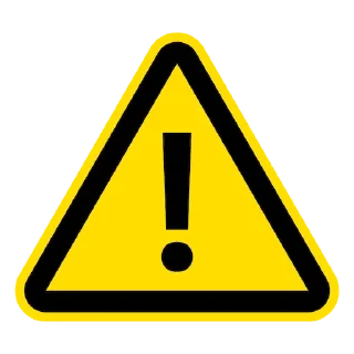 ⚠️