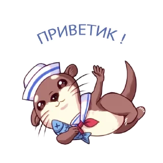 Великолепные выдры - I love you!