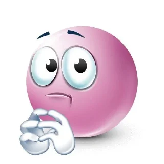 Pink emoji