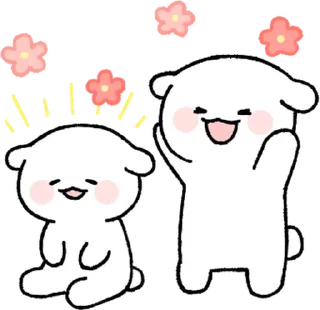 몽글뭉글 뭉떡이 By @KakaoEmoticon