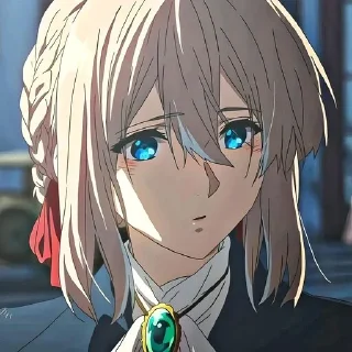 Вайолет @anime_stickerr