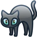 Scared Cat by @GiftChanges