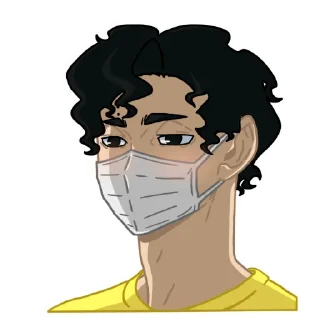 😷