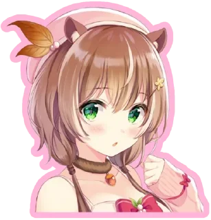Ayunda Risu (hololive) @Anak_kucing_stiker