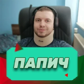Папич @stickernayaa