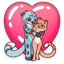 Cat tenderness :: @TgSticker
