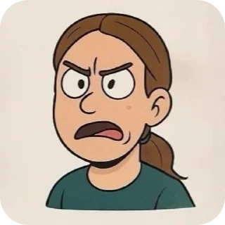 😠