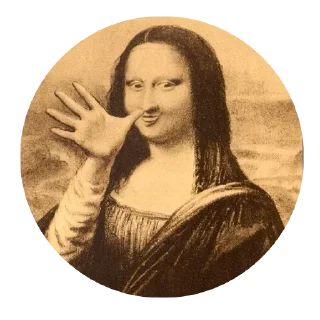 Mona Lisa @stickersb2b
