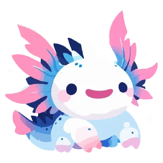 Axolotl @cute_enot_art