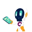 Radar robot stickers