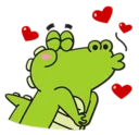 Crocodile @stickersb2b