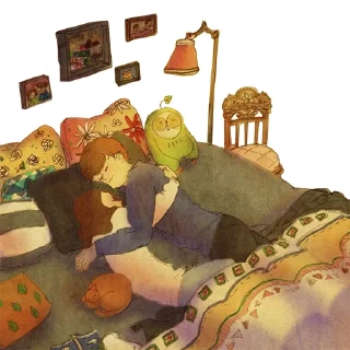 😴