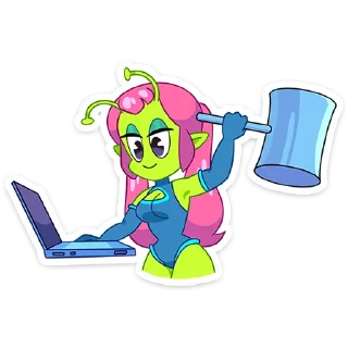 😠