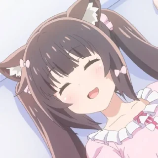 chocola @stickerspackanime