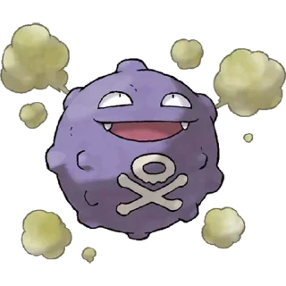 Pokemon Koffing @stickersb2b