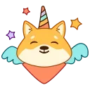 Pancake the Shiba Inu @stickersb2b
