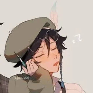 😴